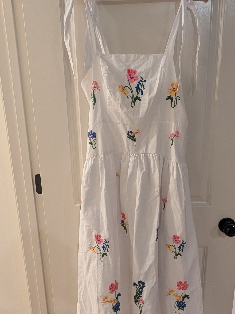 Embroidered Floral Dress